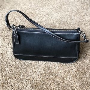 Coach small handbag, black